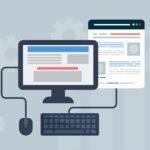 Free web design user interface website illustration